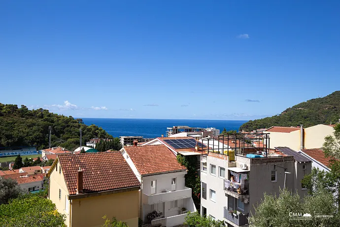 Gemütliche Wohnung mit Meerblick – Petrovac, 44 m²