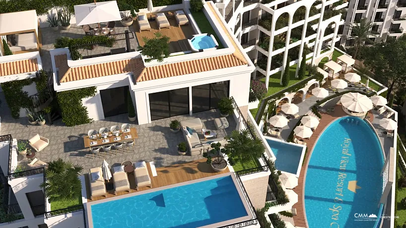 Luxuriöses Penthouse, Royal View Resort & Spa City 