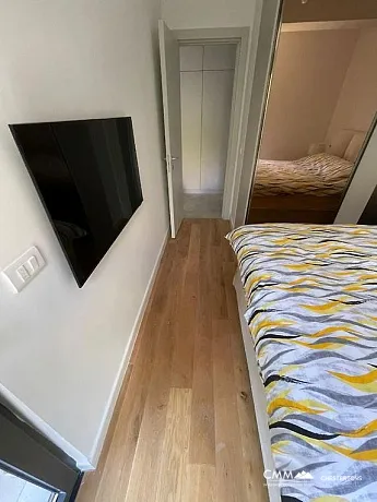 Apartment mit einem Schlafzimmer in einem neu gebauten Komplex in Bečići mit Swimmingpool auf dem Dach