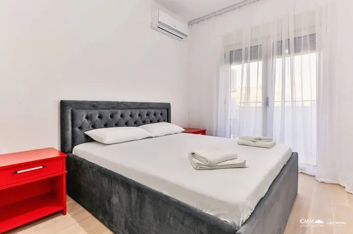 Dreizimmerwohnung in Bečići, 86m²