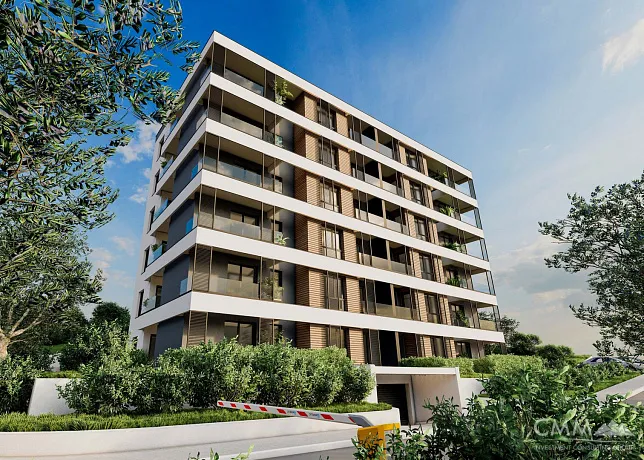 Apartments mit Meerblick in einem neuen Gebäude in der Nähe des Zentrums und des Meeres in Bar