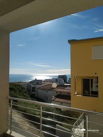 Apartment mit zwei Schlafzimmern und Meerblick in Ulcinj