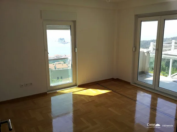 Apartment mit Meerblick in Petrovac