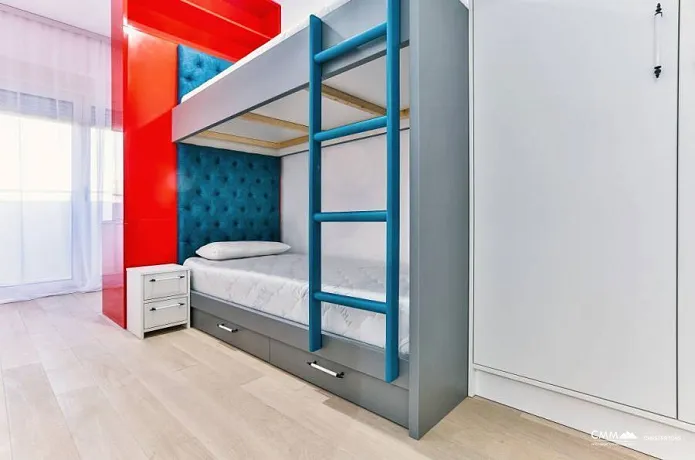 Dreizimmerwohnung in Bečići, 86m²