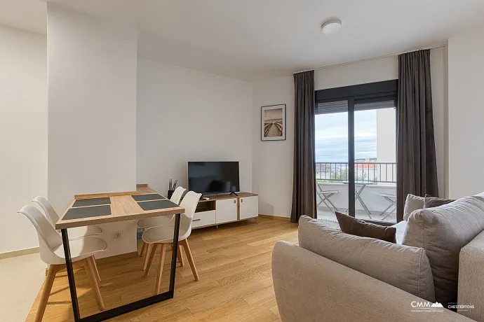 1-Schlafzimmer-Wohnung 41 m² mit Meerblick – Bečići