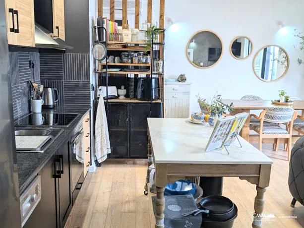 Apartment mit Panoramablick auf das Meer in der ersten Reihe in Krasici