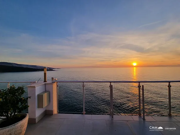 Apartment mit Panoramablick auf das Meer in Dobra Voda