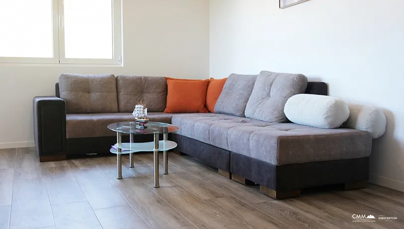 Apartment mit einem Schlafzimmer in Rafailovići mit Meerblick
