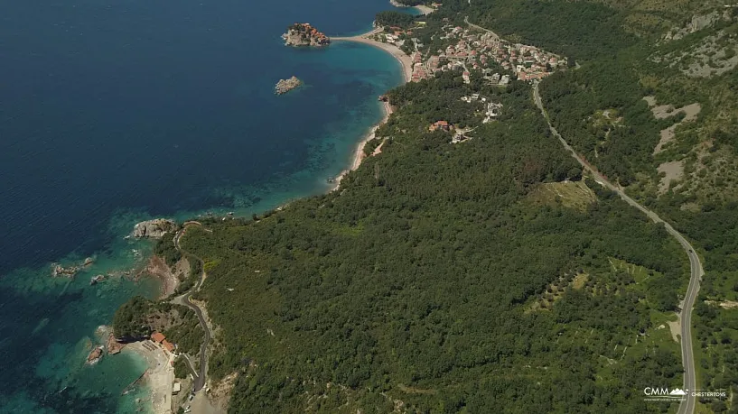 Grundstück zum Verkauf mit Panoramablick auf das Meer