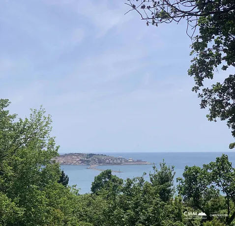 Grundstück in Susanj mit Meerblick