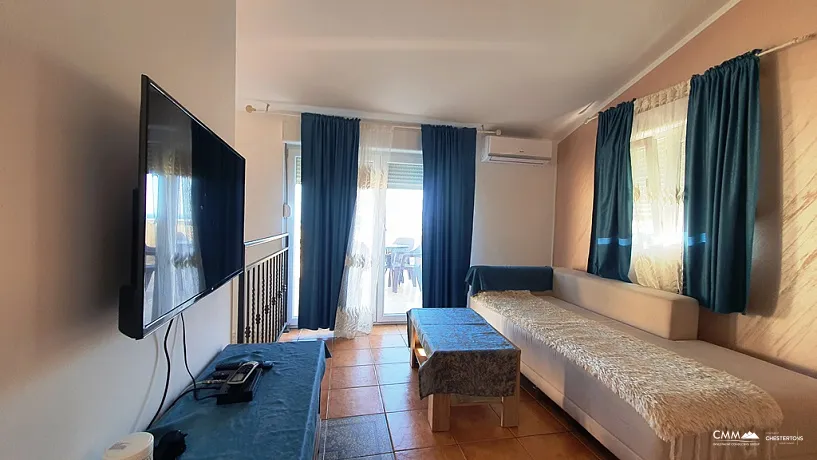 Maisonette-Wohnung mit Panoramablick auf Budva und das Meer