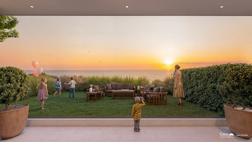 Apartments in Bar mit Pool und atemberaubendem Meerblick