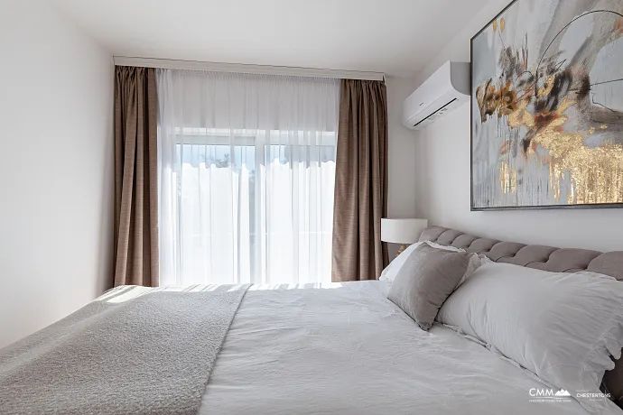 Luxuriöse 2-Zimmer-Wohnung, 66 m², mit Panoramablick auf das Meer – Bečići