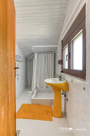 Haus in Dobra Voda mit Panoramablick auf das Meer