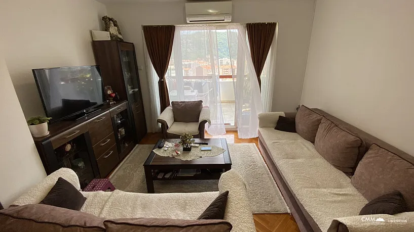 Apartment mit zwei Schlafzimmern und Meerblick in Budva