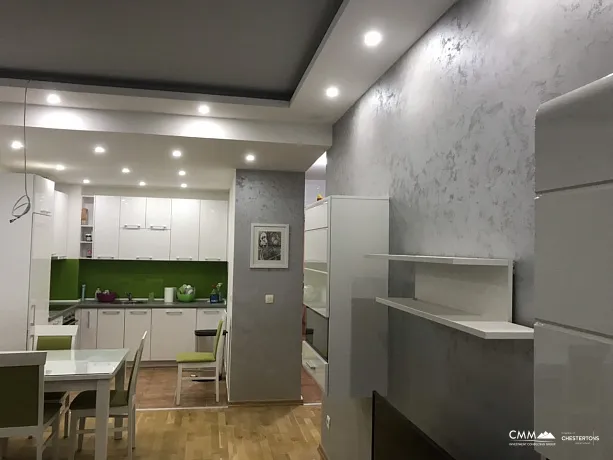 Apartment mit einem Schlafzimmer in Budva mit Meerblick