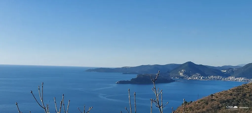 Grundstück in Blizikuce, Sveti Stefan, Budva