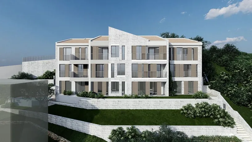 1-Zimmer-Wohnung in einer neuen Wohnanlage in Pržno