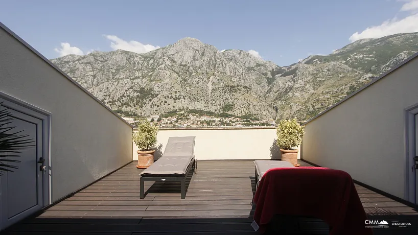 Neues Haus am Meer in Muo Kotor