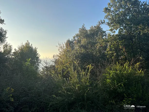 Grundstück mit Meerblick in Pechurice