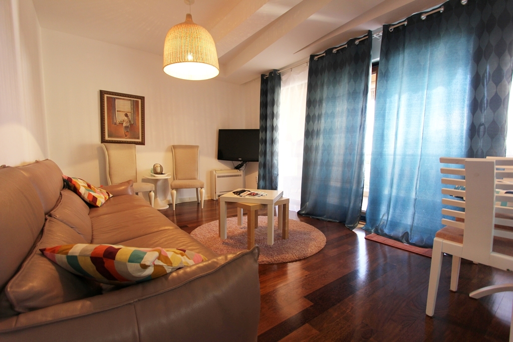 Apartment mit einem Schlafzimmer und Meerblick in der Nähe von St. Stefan