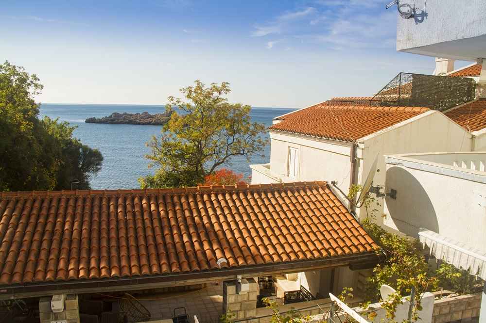 Studio in Sveti Stefan mit wunderschönem Meerblick
