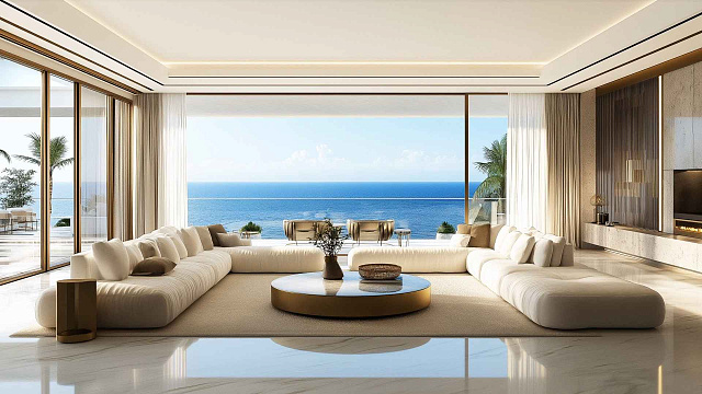 Luxuriöses Penthouse, Royal View Resort & Spa City 