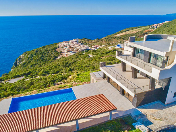 Privater Meerblick in der Villa Krimovice, Budva