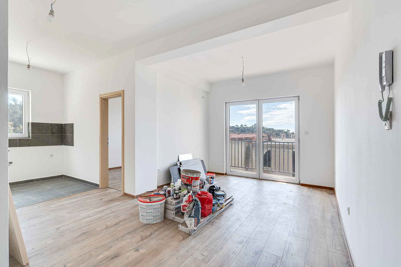 Zwei Wohnungen in einem neuen Gebäude, jeweils 54 m², Petrovac