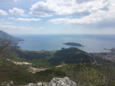 Grundstück zum Verkauf in Lapcici mit Panoramablick auf das Meer