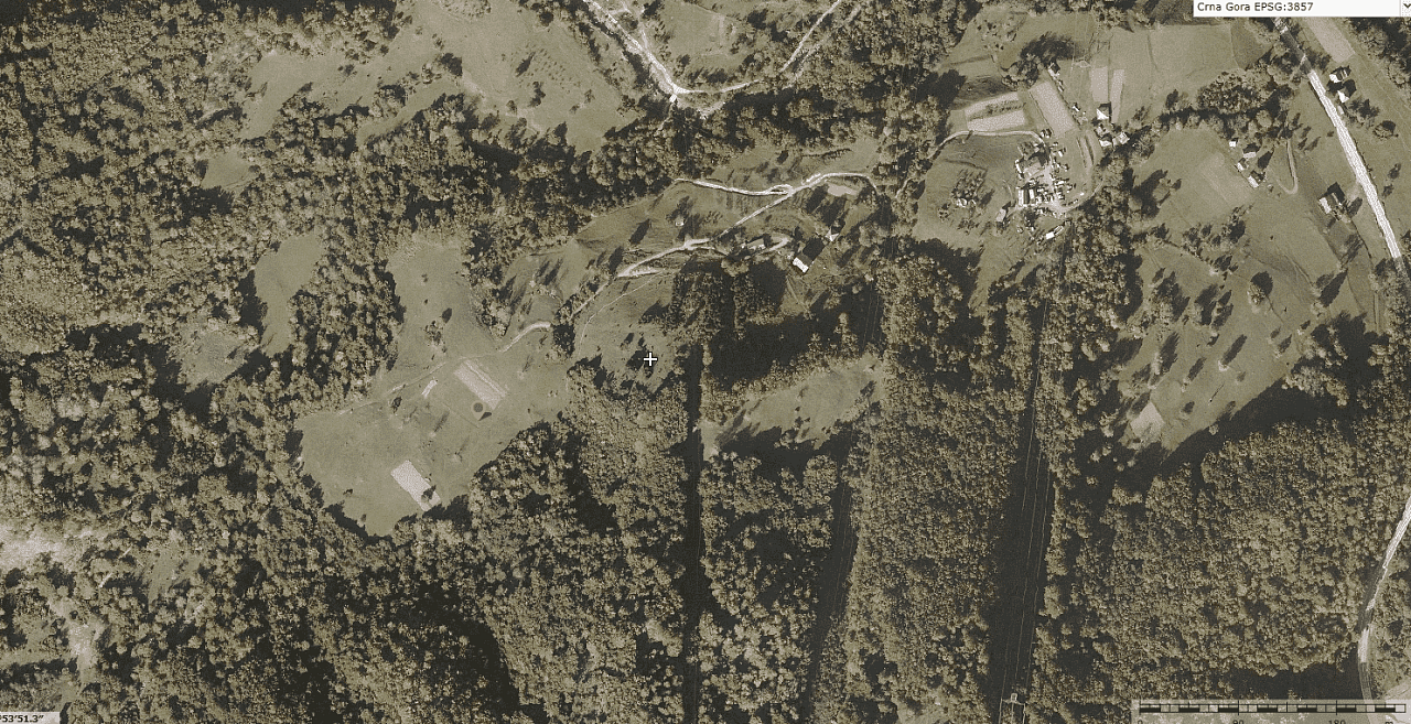 Grundstück von 111.846 m2 in Kolasin, Sjerogoshte