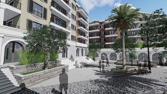 Wohnungen in neuem Komplex in Tivat — photo 14