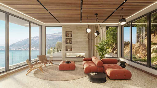 Villa mit einzigartigem Blick auf das Meer und Porto Montenegro — photo 9