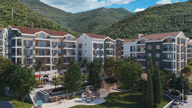 Wohnungen in neuem Komplex in Tivat — photo 24