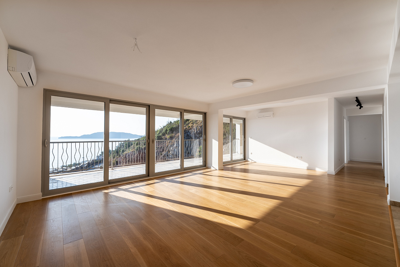 160 m² Wohnung mit Panoramablick auf das Meer — Pržno, Budva Riviera