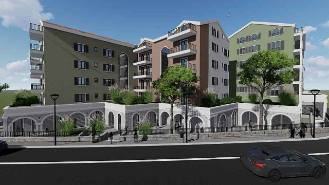 Wohnungen in neuem Komplex in Tivat — photo 20