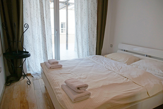 Apartment mit zwei Schlafzimmern und Meerblick in Kotor