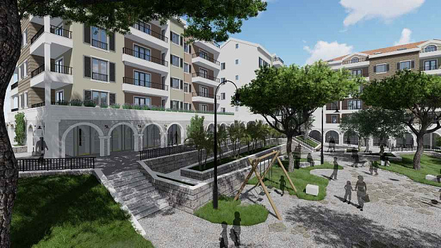 Wohnungen in neuem Komplex in Tivat — photo 10