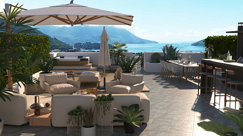 Luxuriöses Penthouse, Royal View Resort & Spa City 