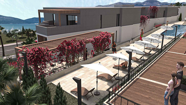 Wunderschöne Apartments im Tivat-Komplex — photo 9