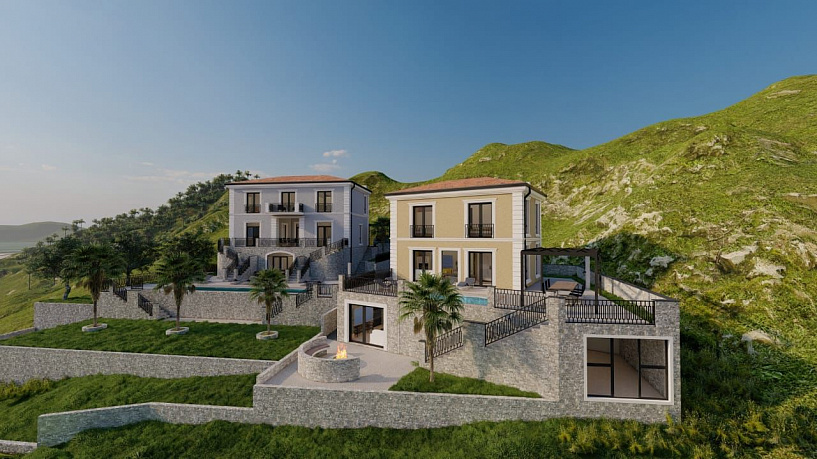 Urbanisiertes Grundstück zum Verkauf in Kotor mit Blick auf die Bucht