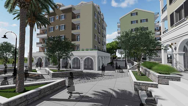 Wohnungen in neuem Komplex in Tivat — photo 6