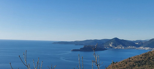 Grundstück in Blizikuce, Sveti Stefan, Budva
