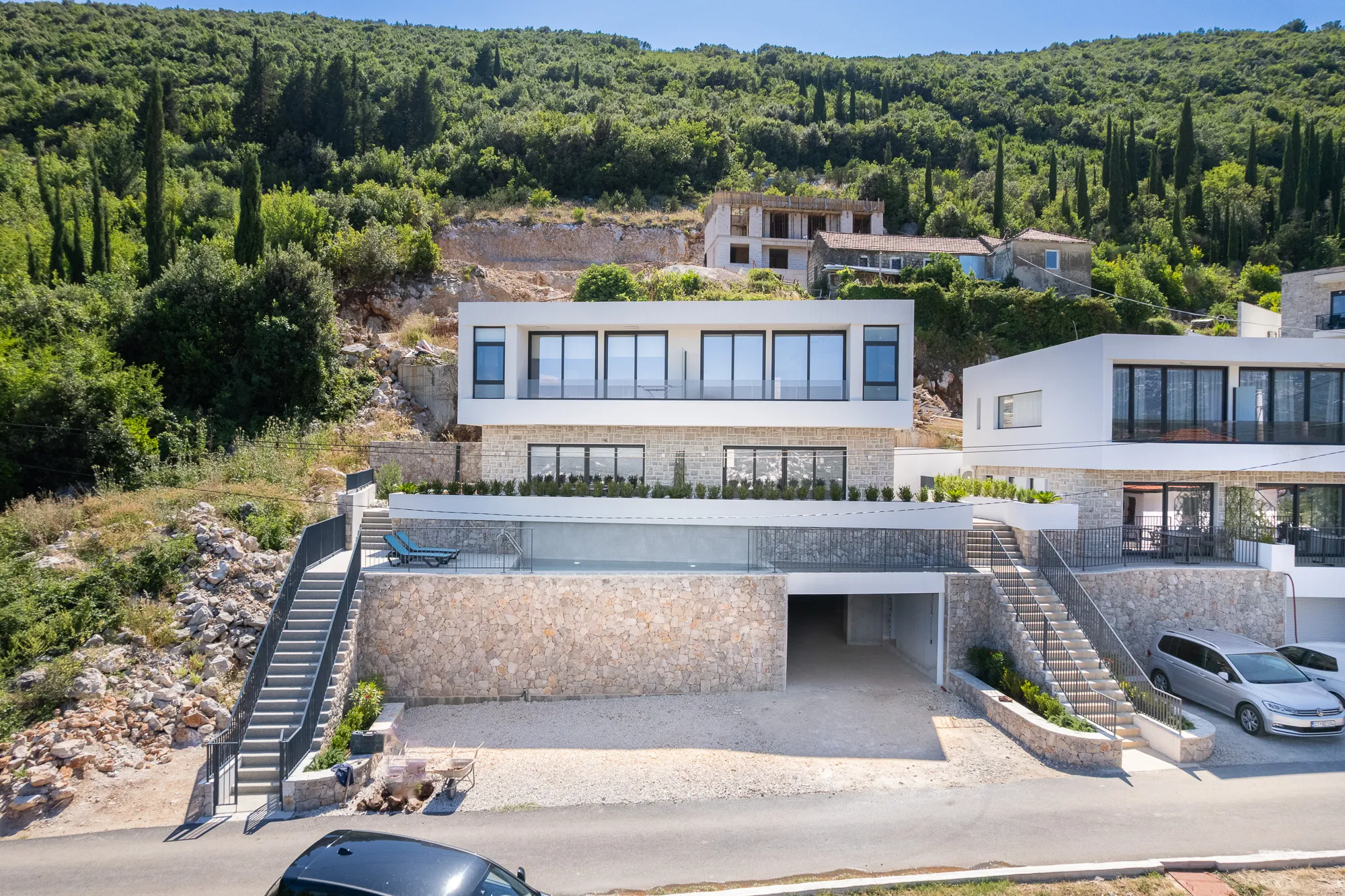 Herceg Novi – Luxuriöses Duplex mit Panoramablick auf die Bucht