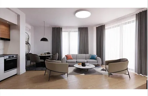 Elegante Wohnung mit 69 m² in Bečići