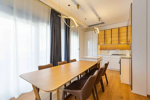 Penthouse in einem Neubau in Becici in der Nähe des Meeres — photo 28