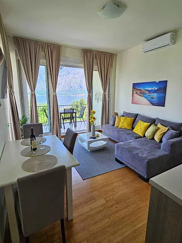Geräumiges Apartment mit 1 Schlafzimmer in Prcanj — photo 7