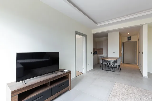 Apartments in a newly built building in the center of Budva — photo 11
