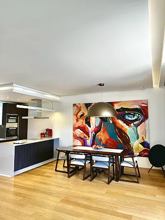 Luxuriöse Wohnung in Budva mit Meerblick