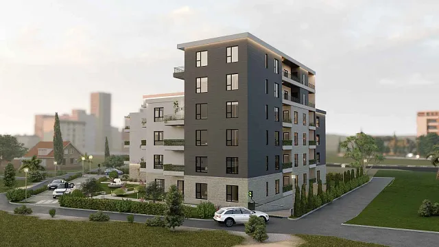 Das neue, moderne Gebäude bietet eine Reihe von Apartments mit einem, zwei oder drei Schlafzimmern — photo 5